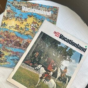 Disney World Vacationland Magazines 1970s